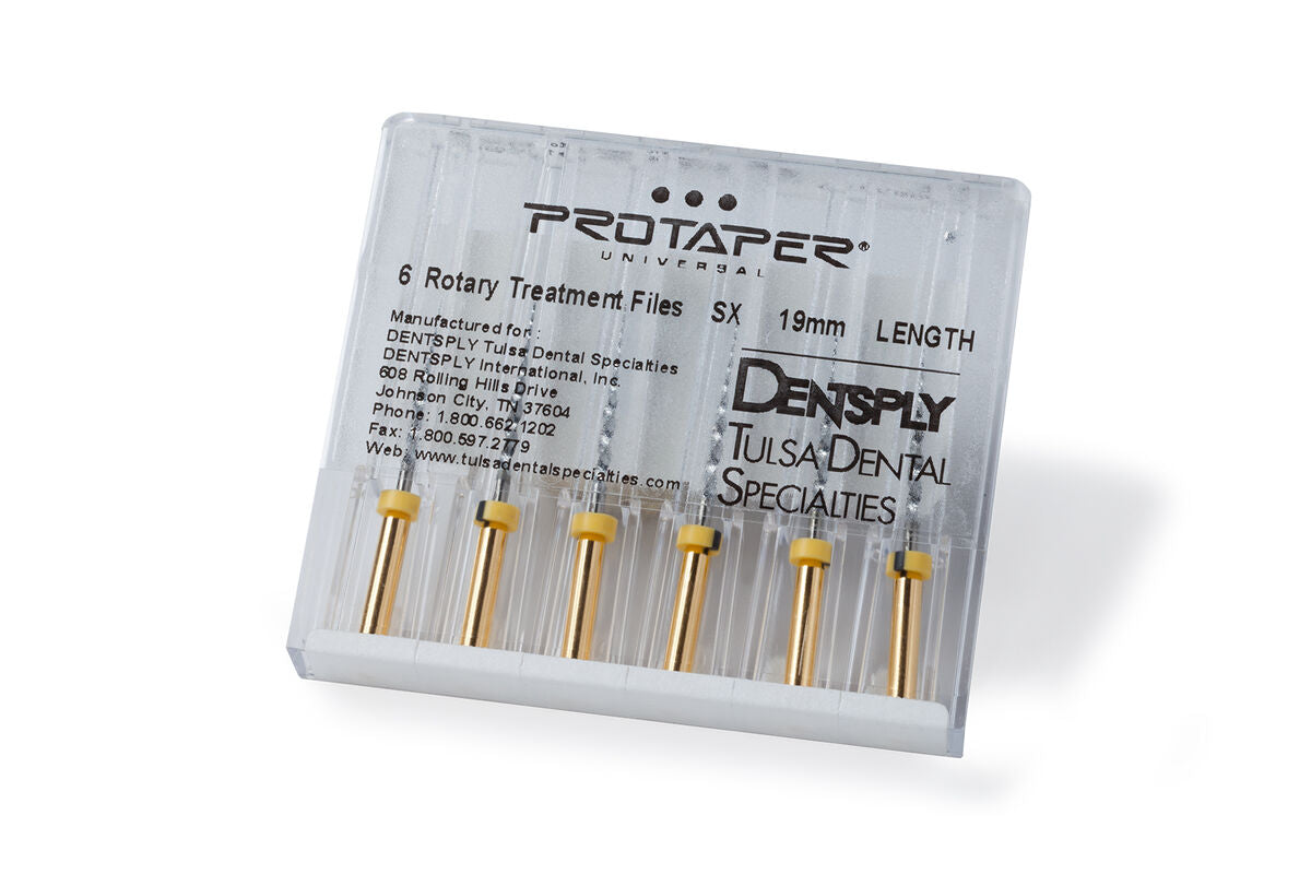 Dentsply A041122510212 ProTaper Universal Rotary File 25mm F2 Red 6/Pk Dentsply A041122510212 ProTaper Universal Rotary File 25mm F2 Red 6/Pk